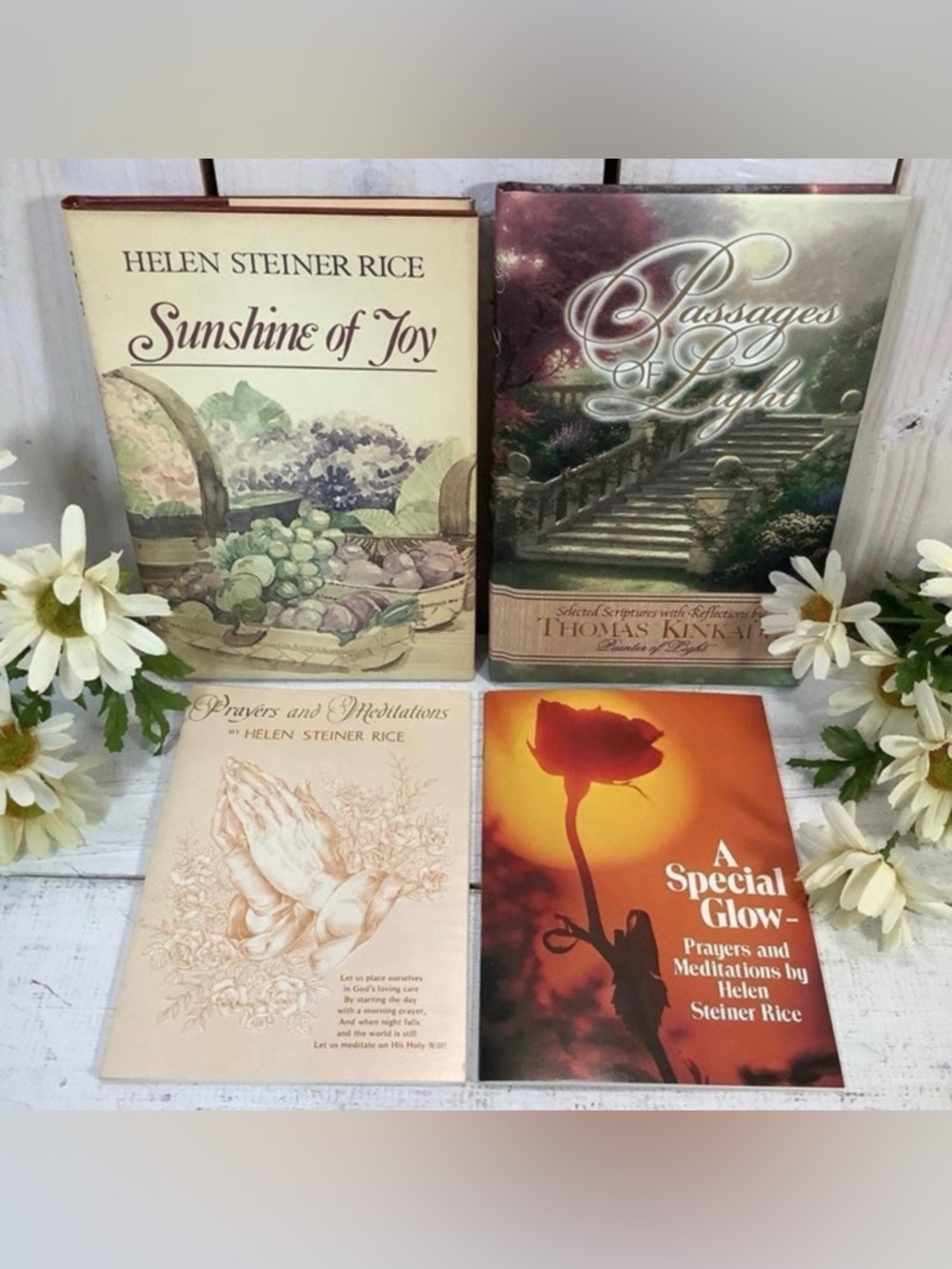 Inspirational Religious Books Thomas Kinkade & Helen Steiner Rice